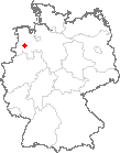 Karte Lastrup, Kreis Cloppenburg